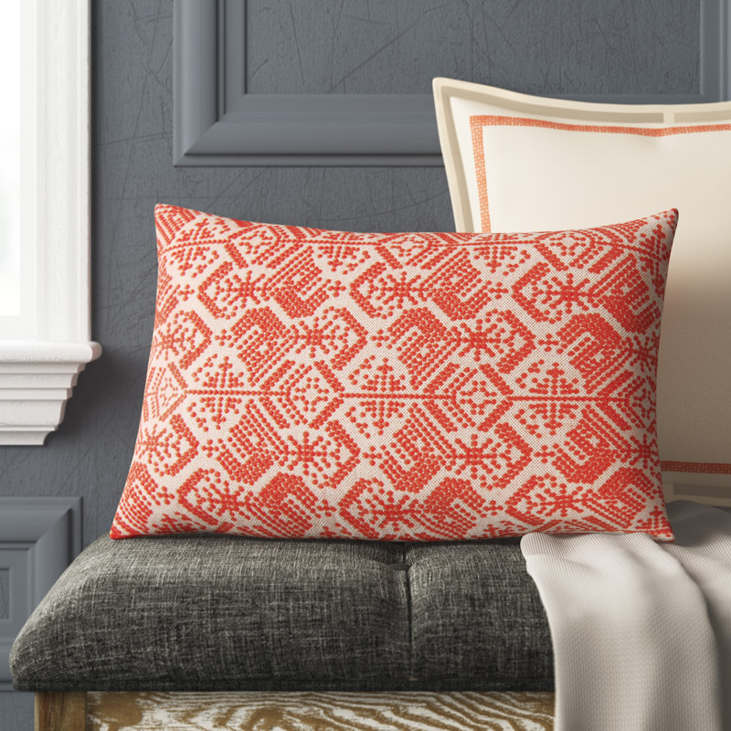 Ritchie Cotton Lumbar Pillow Joss & Main